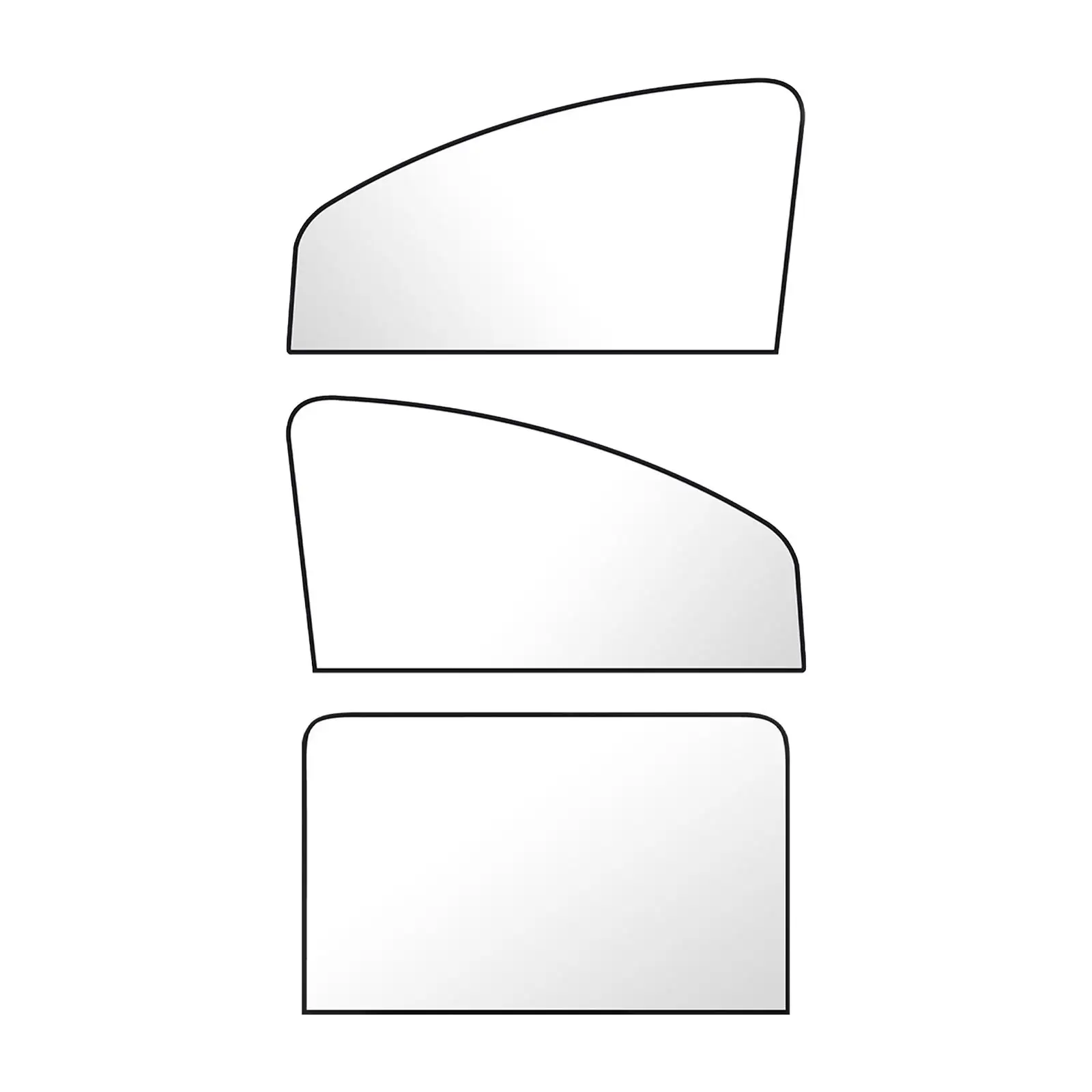 

Magnetic Car Window Sunshade Foldable Blackout Curtain Sun Protection for Camping Road Trips