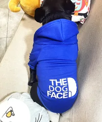 Costumes North Face Jacket 2023 for Big Small The Dog Face Winter Clothes Pet Coat Warm Outfit Medium Garment Puppy Hoodies