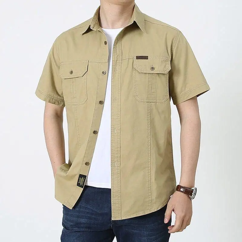 

Мужская осенняя тонкая футболка из хлопка, повседневная, однотонная, не требующая глажки, износостойкая