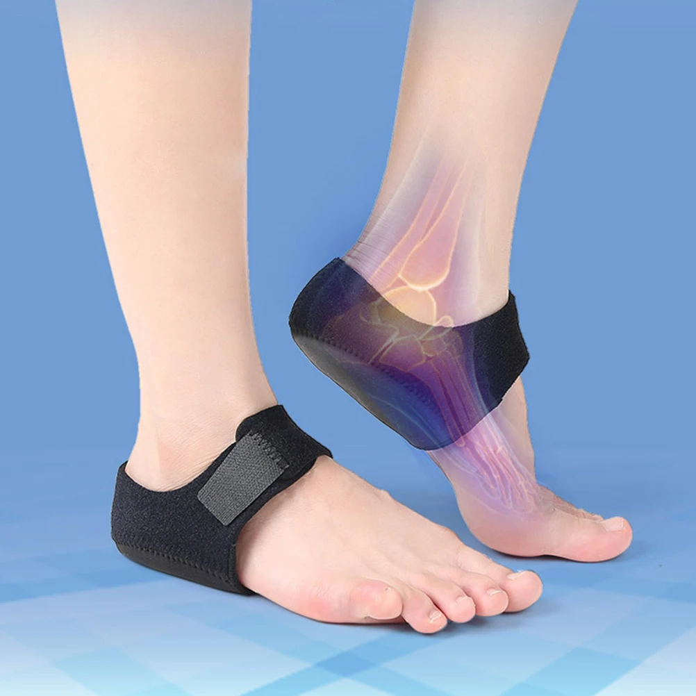 

2 Pcs Heel Protector Cushion The Circle Protectors Ankle Support Sock Sponge Composite Cloth Insert Cushions Man