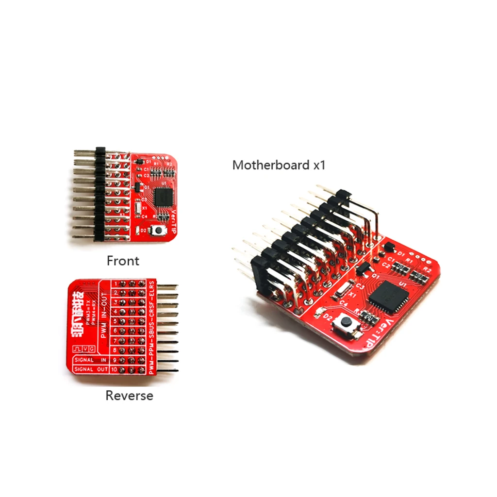 3-30V T1P Model Remote 8CH Receiver PWM to PPM/SBUS/ELRS For DJI S.BUS 32bit Encoder Signal Converter Module