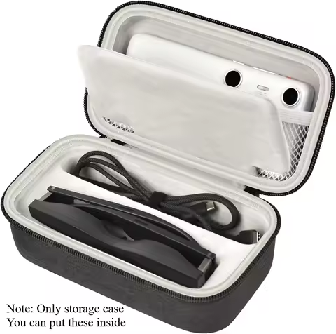 AR Glasses Case for XREAL One Pro / One /Air/2/Pro, for RayNeo Air 3s /Pro Smart Glasses, Hard Box Holds for Beam Pro 3 Box Only