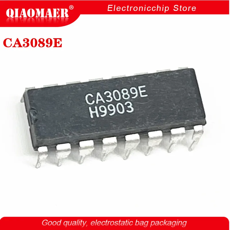 10PCS/lot CA3089E DIP-16 CA3089 DIP16