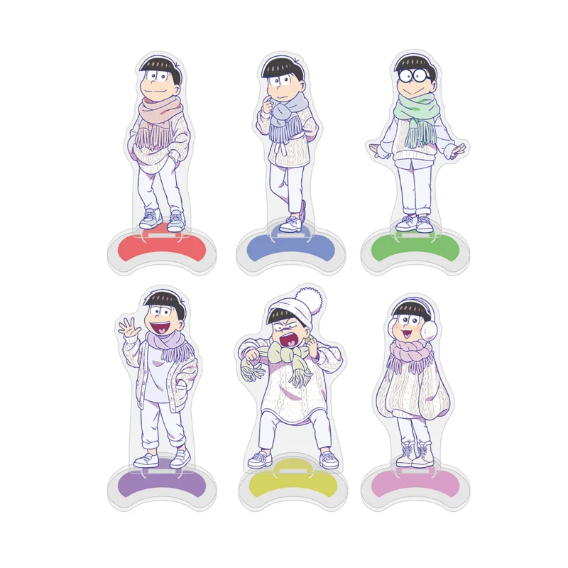 Anime Todomatsu Jyushimatsu Karamatsu Acrilico Stand Doll Ichimatsu Choromatsu Figura Modello Piastra Giocattolo Cosplay per il Regalo