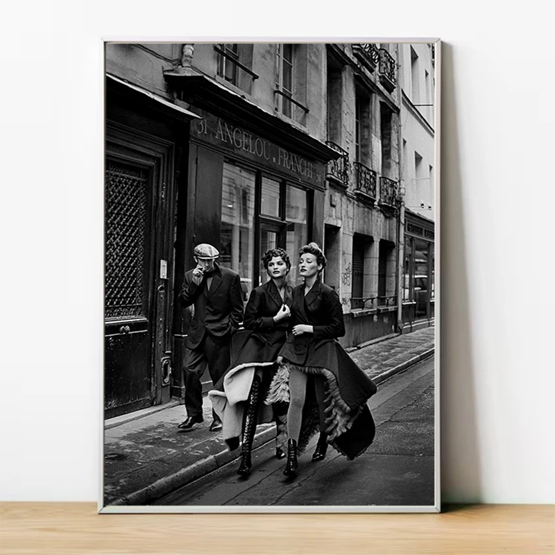 

Classic Black And White Photography Poster Painting on Canvas Room Decor Decoration Posters for Wall Decororation Art Print Home