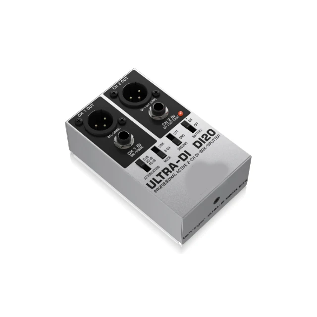Ultra-DI multi-purpose direct  box Provides impedance and Signal matching function road-suitable metal case DI20
