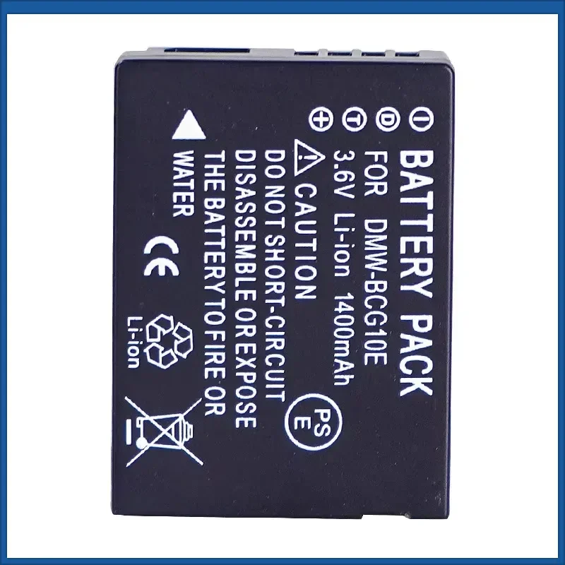 1400mAh 3.6v DMW-BCG10E Battery for Panasonic Lumix DMW-BCG10E DMW-BCG10PP DMW-BCG10GK DMW-BCG10
