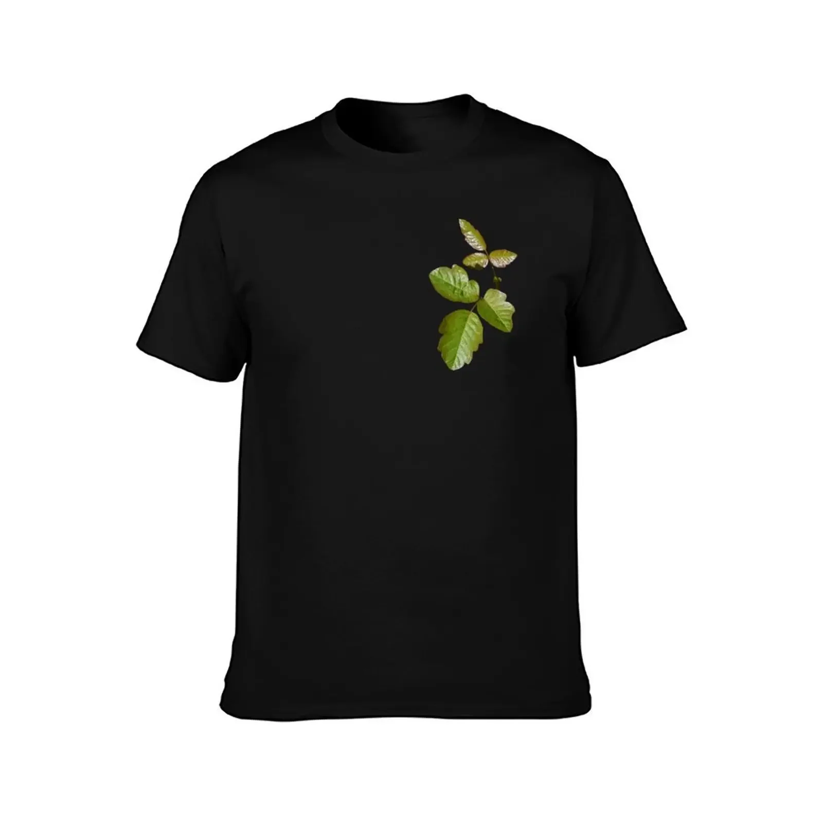 Poison Oak Leaf Botanical Leaf Print T-Shirt man t shirt vintage t shirts plus size clothes sweat shirts, men