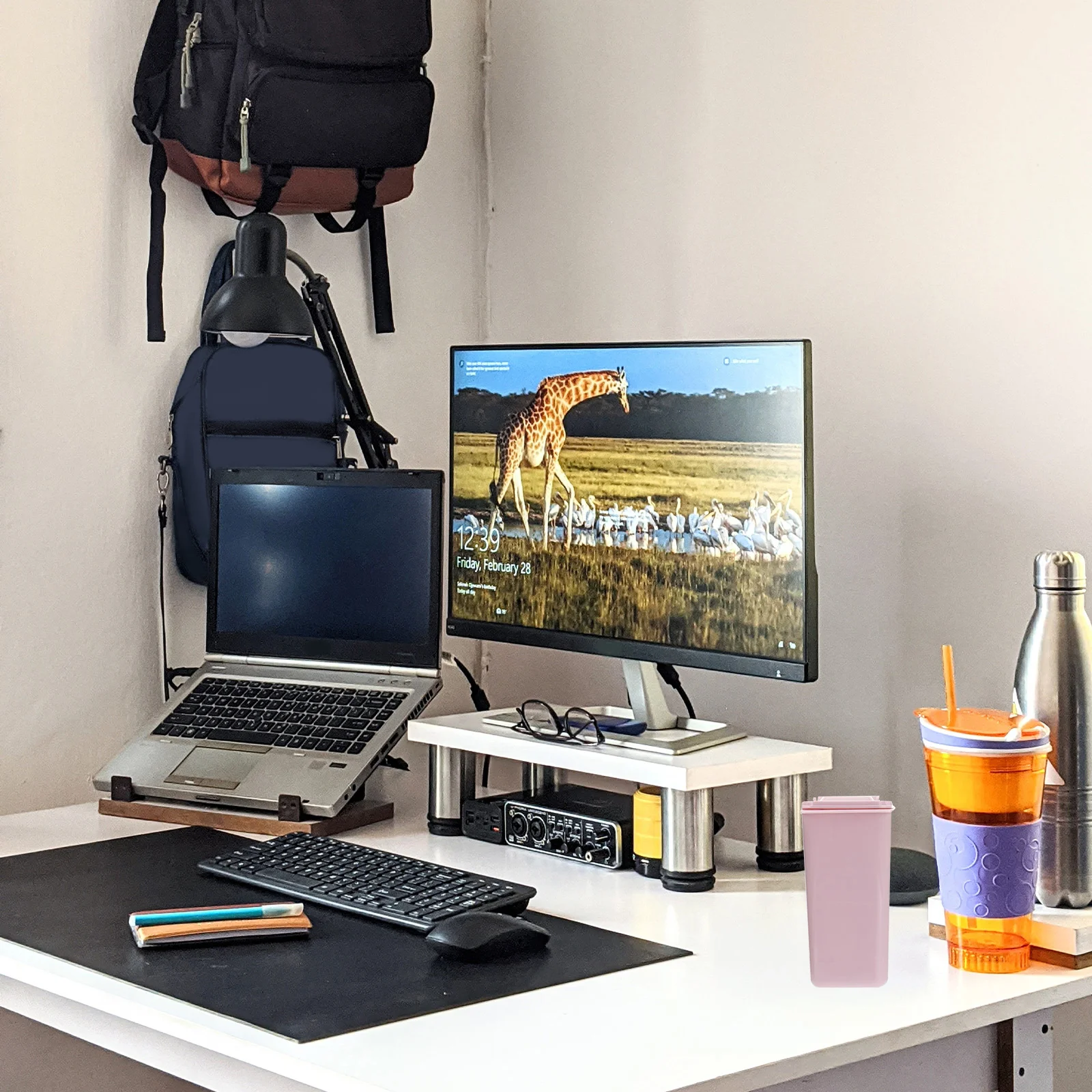 4 pçs desktop lata de lixo mini lixeira pequena cesta de lixo mesa cesta de lixo clamshell design material premium