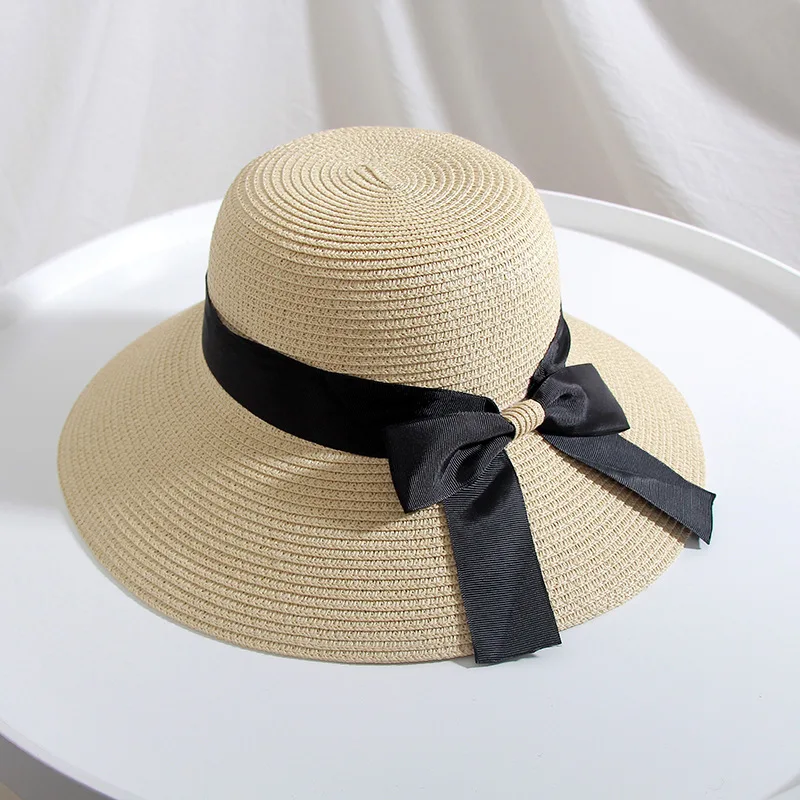 Neuer Sommer Eltern-Kind Bucket Hat Sonnenhut Damen Blumenkranz Mädchen Outdoor Strand Reise Sonnenschutz Strohhut Damenhut – Detail 8