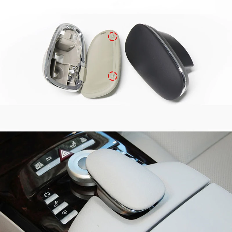 New Arrival Car Interior Centre Console Car Phone Cover Armrest Box Trim Cover For Mercedes Benz S-Calss W221 2005-2013