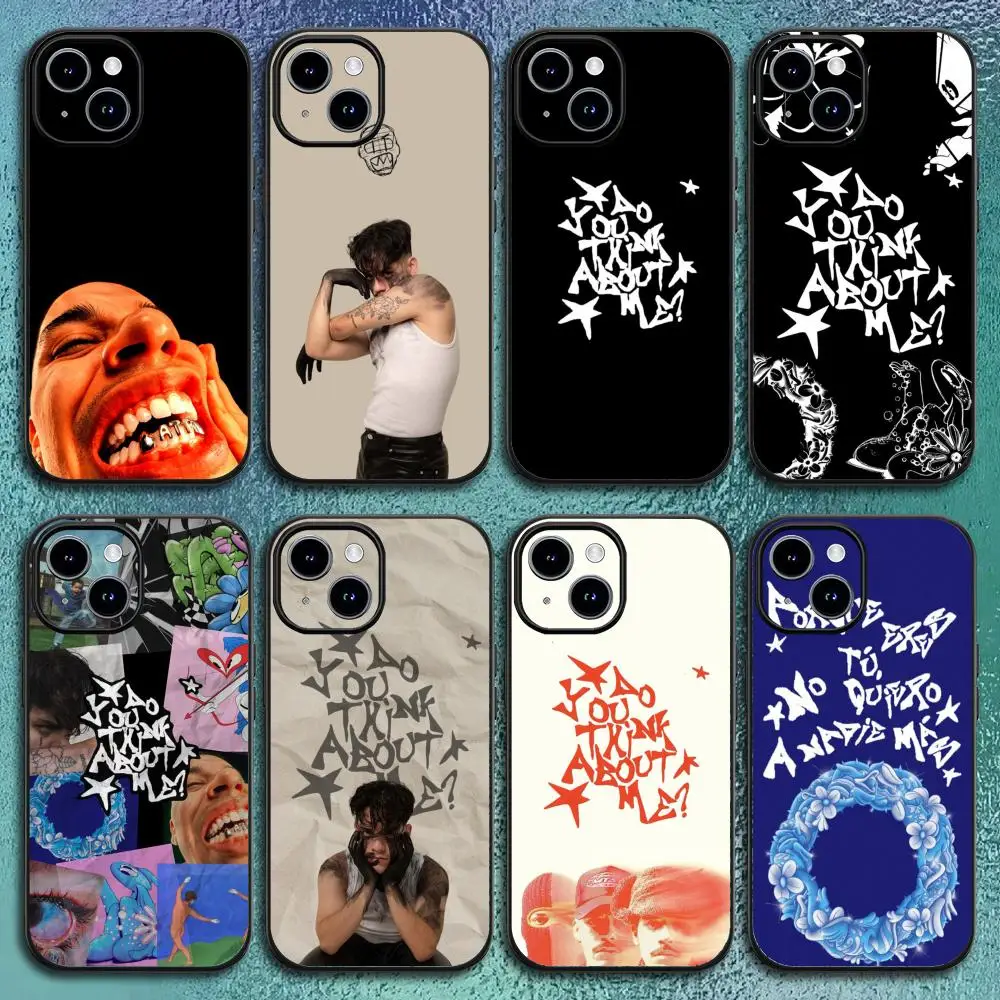 Nsqk Phone Case For IPhone 17 16 15 14 13 12 11 Pro Max Plus Mini By Album Black Frosted Soft ATP Shell Funda