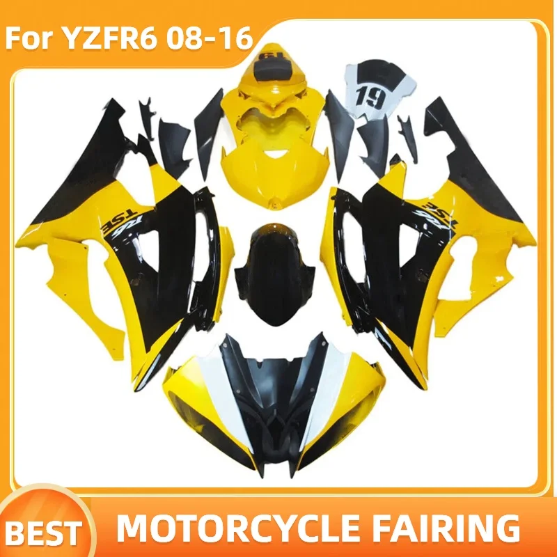 

YZFR6 2008 2009 2010 2013 2016 мотоциклетные Обтекатели для YZF R6 YZF-R6 2008-2016 ABS пластик 100% подходит для впрыска вторичного рынка