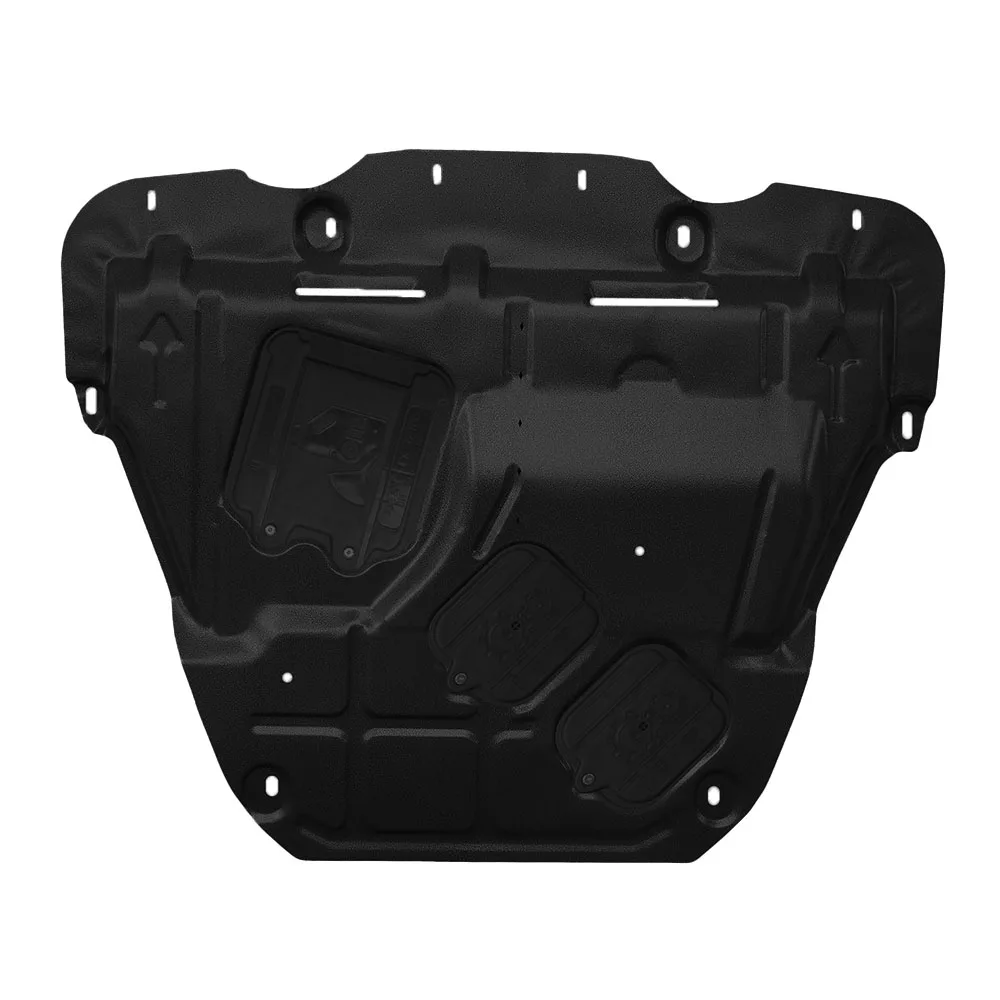 تحت المحرك الحرس سبلاش درع الطين الحاجز غطاء الطبق درابزين قطعة من نسيج حامي ل GAC Trumpchi GS4 2015-2017 1.3T 1.5T