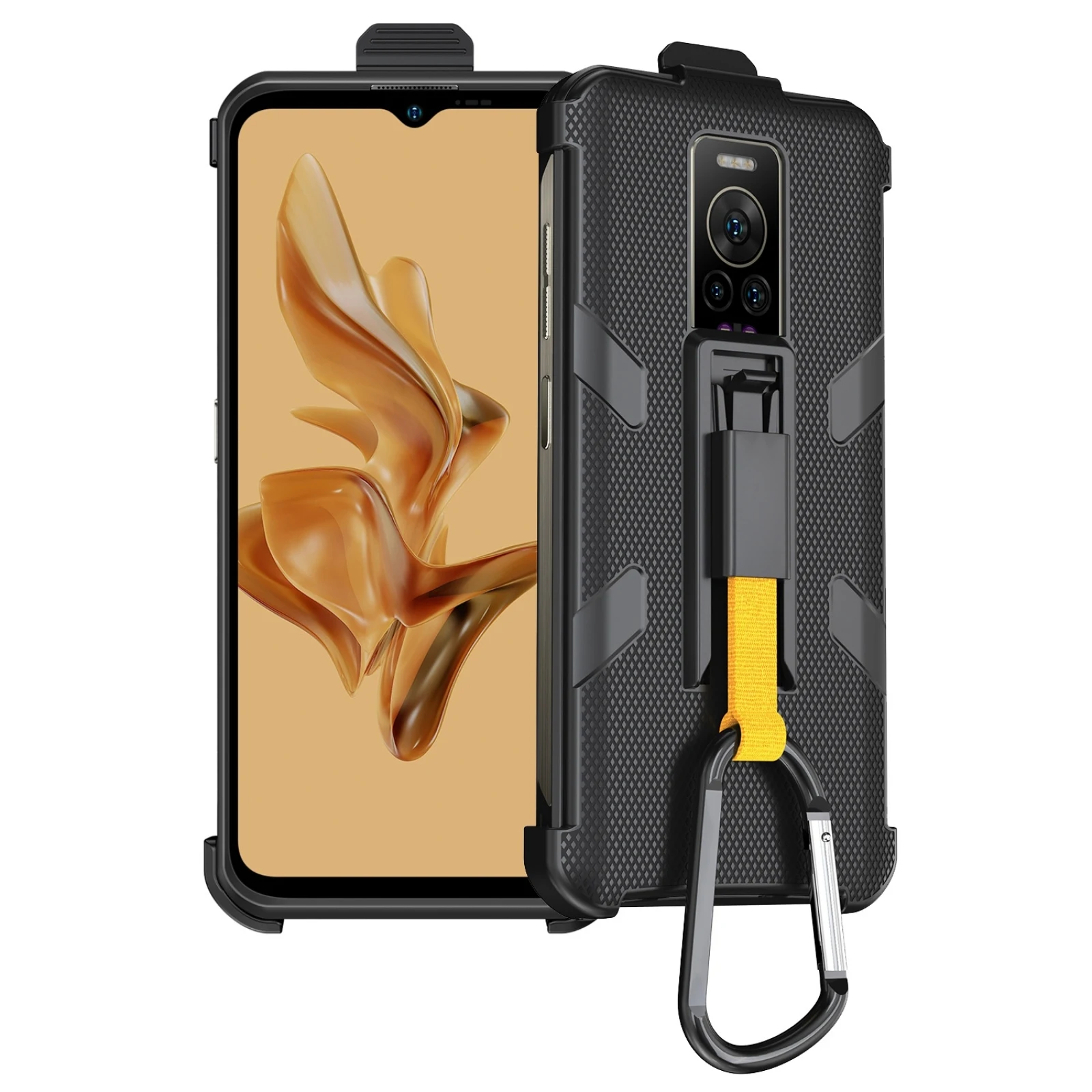 Ulefone Armor 17 Pro Back Cover Ulefone Back Clip Phone Case with Carabiner Armor Case Protective Case