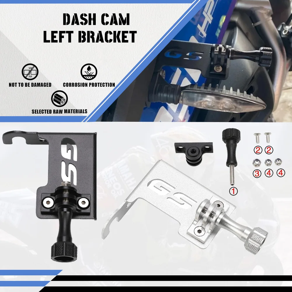 

Мотоцикл для Gopro для BMW GSA R 1200 1250 GS R1200GS LC R1250GS Adventure ADV, кронштейн для видеорегистратора, держатель, аксессуары