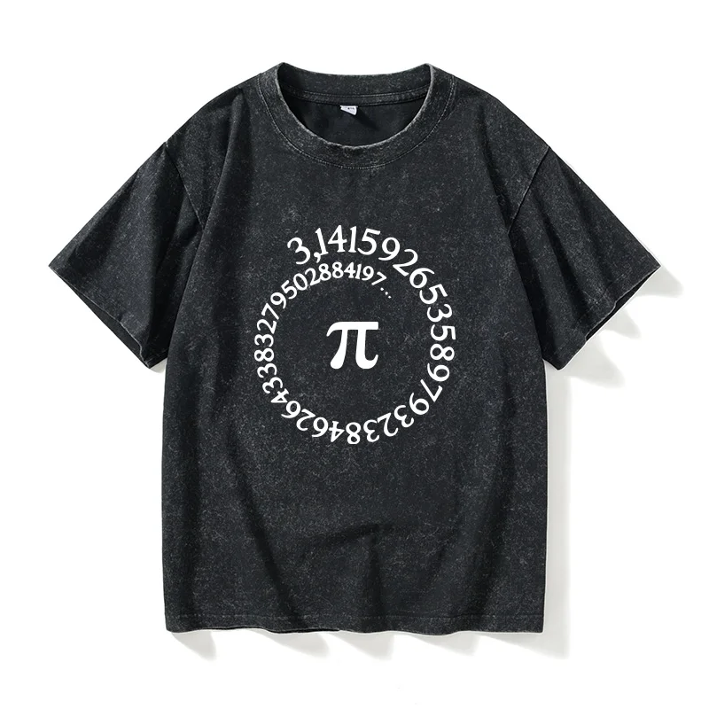 

Π31415926 Math Pi Day T-Shirt Short Sleeve Unisex Cotton Casual Wear Summer Style for Men And Women