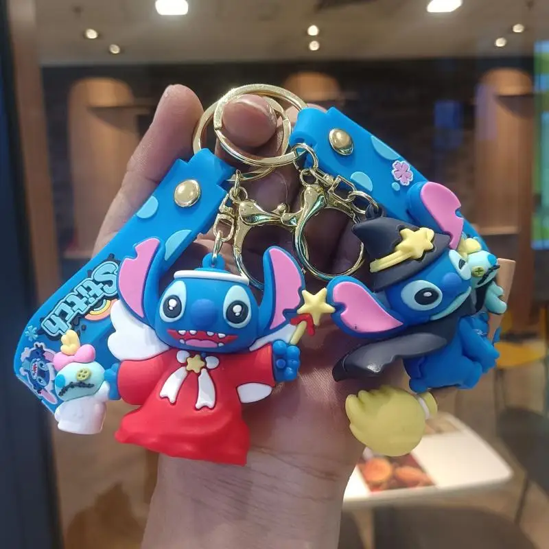 

Kawaii Stitch мультяшный брелок кукла кулон рюкзак брелок коготь машина день рождения аниме периферийные рождественский подарок для мальчика и девочки