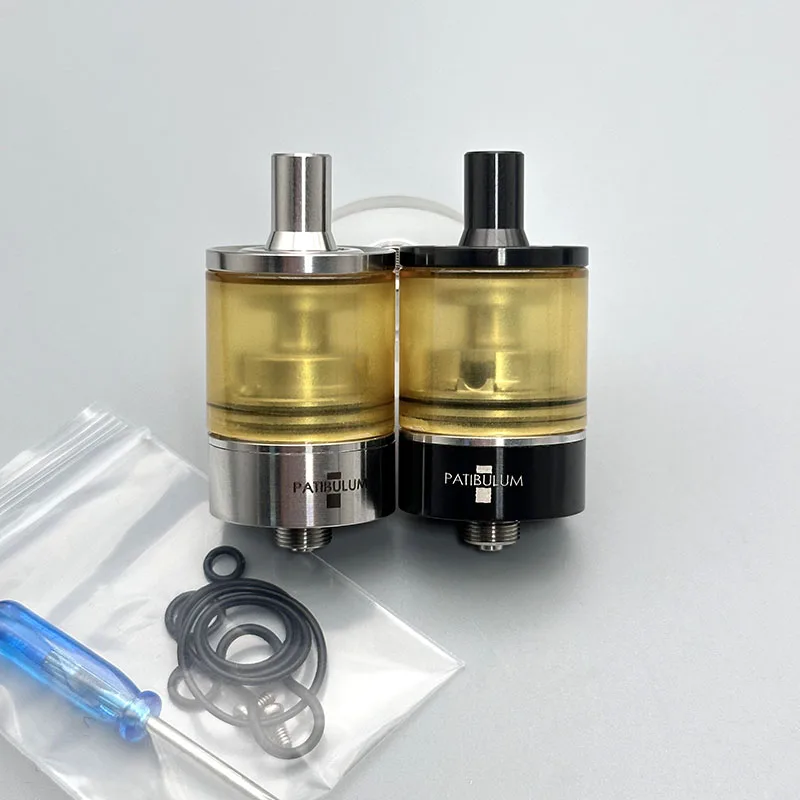 

vape Patibulum Unleashed MTL RTA Atomizer 22mm 3.5ml Single Coil Airflow airflow intake adjustable Rebuildable rta tank Atomizer