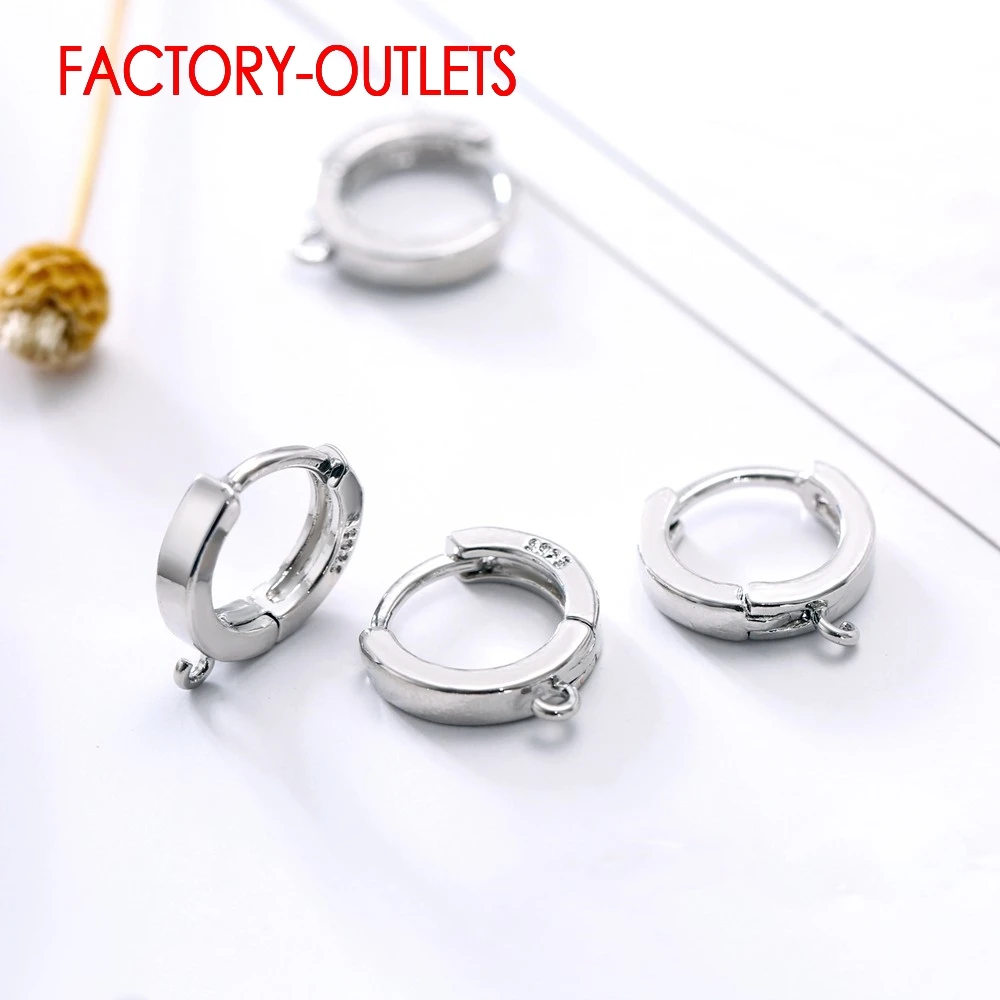 New Arrival kolczyki ze srebra próby 925 dla kobiet biżuteria w stylu koreańskim hurtownia kolczyków z klamrą modna biżuteria akcesoria — zdjęcie 5