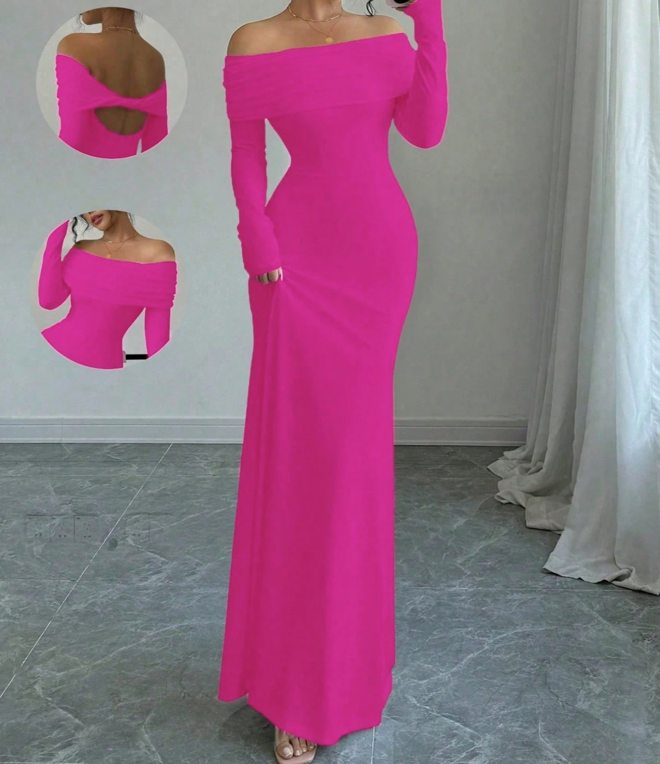 Sukienki damskie, biała suknia ślubna, wiosna-jesień, na jedno ramię, dopasowana, z odkrytymi plecami, seksowna, podkreślająca biodra, eleganckie sukienki damskie, vestidos.