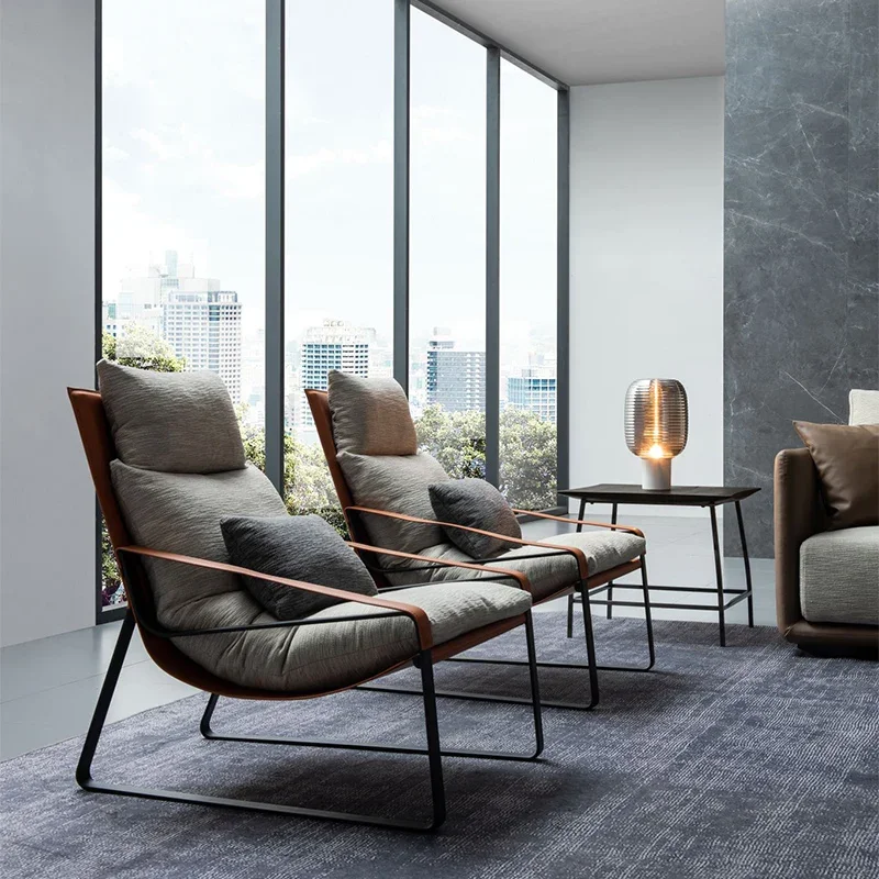 

yj19 Single Sofa Balcony Leisure Chair Small Apartment Folding Room Small Sofa Bedside Recliner