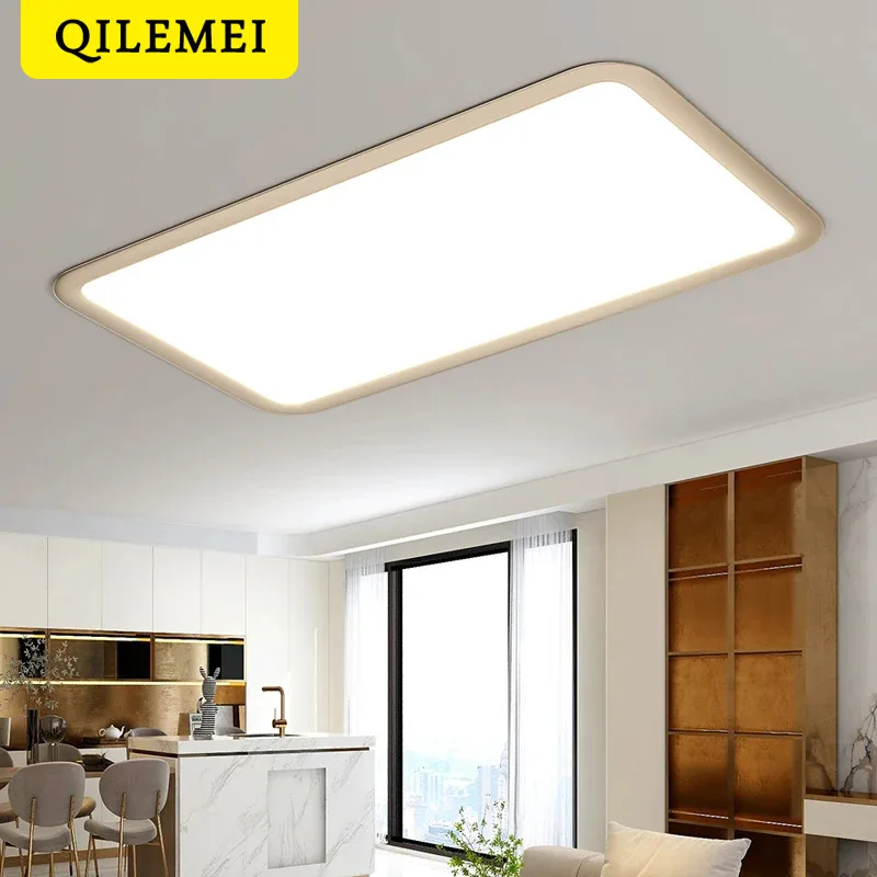 luminaria de teto led ultrafina lustre moderno luminaria de quarto circular ferro preto dourado branco sala de estar luminaria novo 01