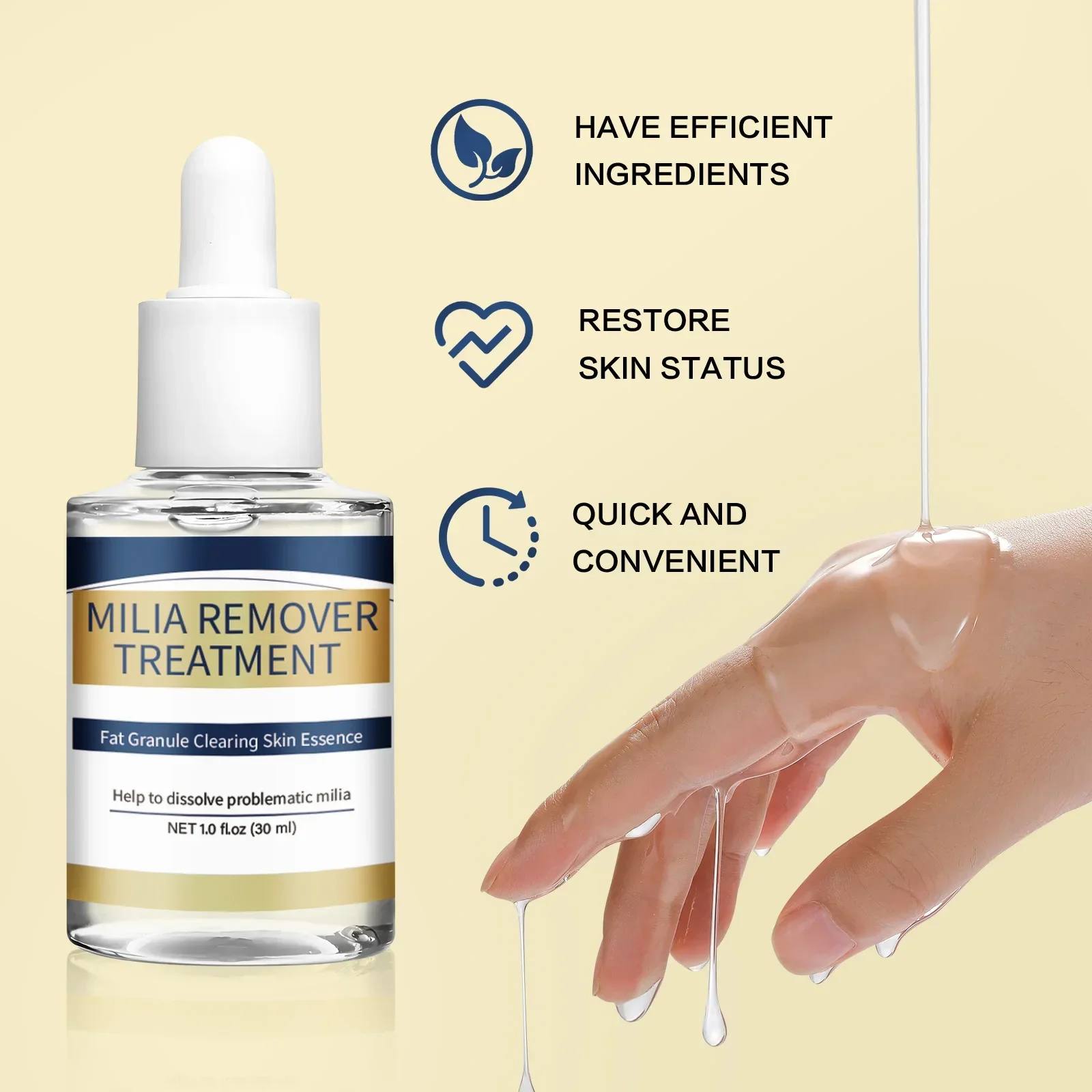 Eliminador de Milia, tratamien - Hyaluronic Acid Serum reseña y precio