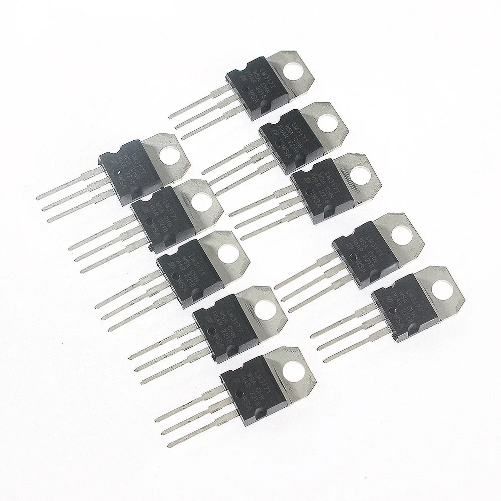 5PCS Voltage Regulator LM317T L7805CV L7809CV L7812CV 1.5A TO220 Integrated Circuits