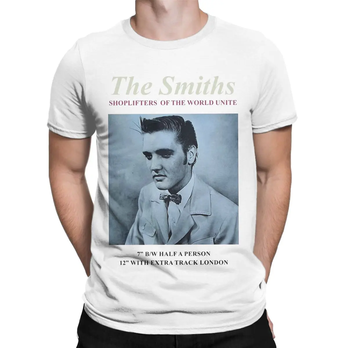 Men T-Shirt The Smiths Music Band Amazing 100% Cotton Tee Shirt Short Sleeve T Shirt Crew Neck Clothes Birthday Present