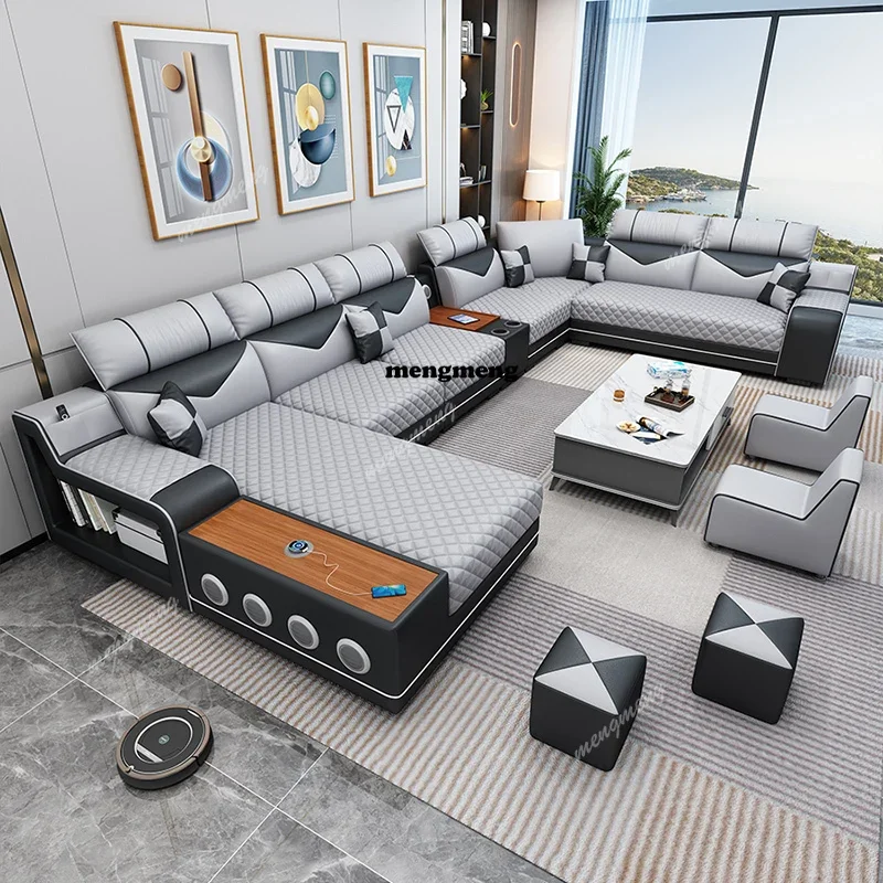 

New arrive Nordic Designer Living Room Sofas Couch Leather Floor Replica Sofas Recliner Relaxing Decor Balcony Muebles Hotel Fur