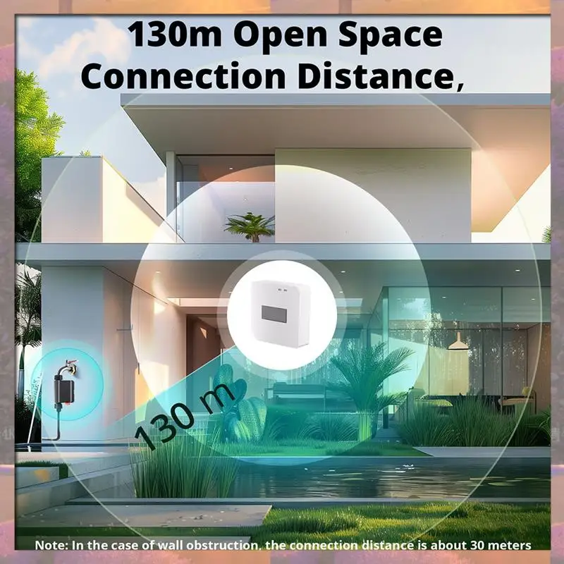 Top Sale Zigbee Smart Water Valve Smart Timing Irrigation Switch IP55 Automatic Irrigation Easy Install Remote Control B