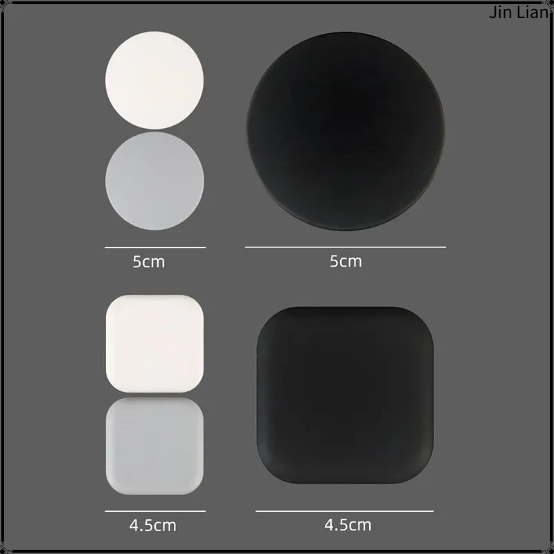 5 Pcs Silicone Stopper Door Mute Stickers Deurstopper Protection Porte Pad Door Stopper Silicon Rubber Hardware Bumper Wall Mat