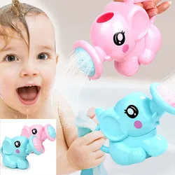 Baby cartoon elephant shower cup newborn child shower shampoo cup baby shower water spoon bath cup