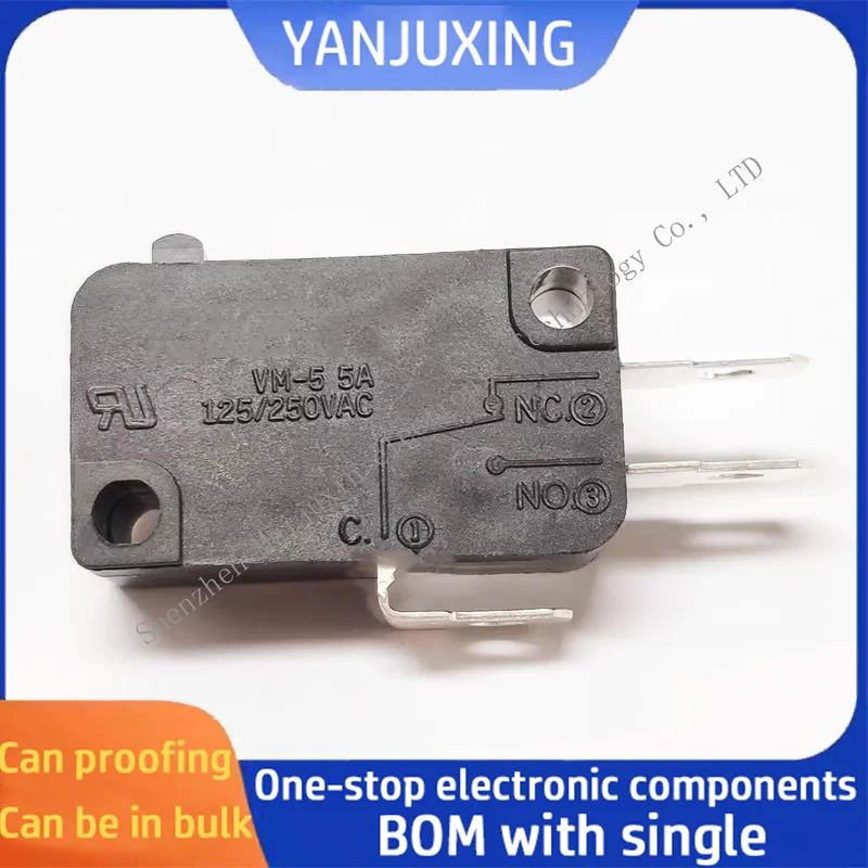 1pcs/lot Microswitch Travel limit switch 5a125 VM-5 Lock detection switch VM-05S-00D0-Z