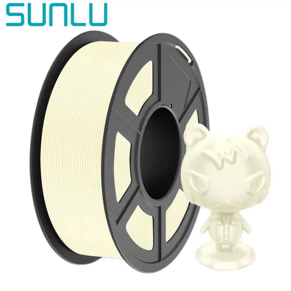 SUNLU TPU-SILK Filament Elastyczny, Błyszczący Filament 3D 1KG Szpula 1.75MM Dokładność Wymiarowa +/-0.03mm Szybka Wysyłka 3-7 Dni
