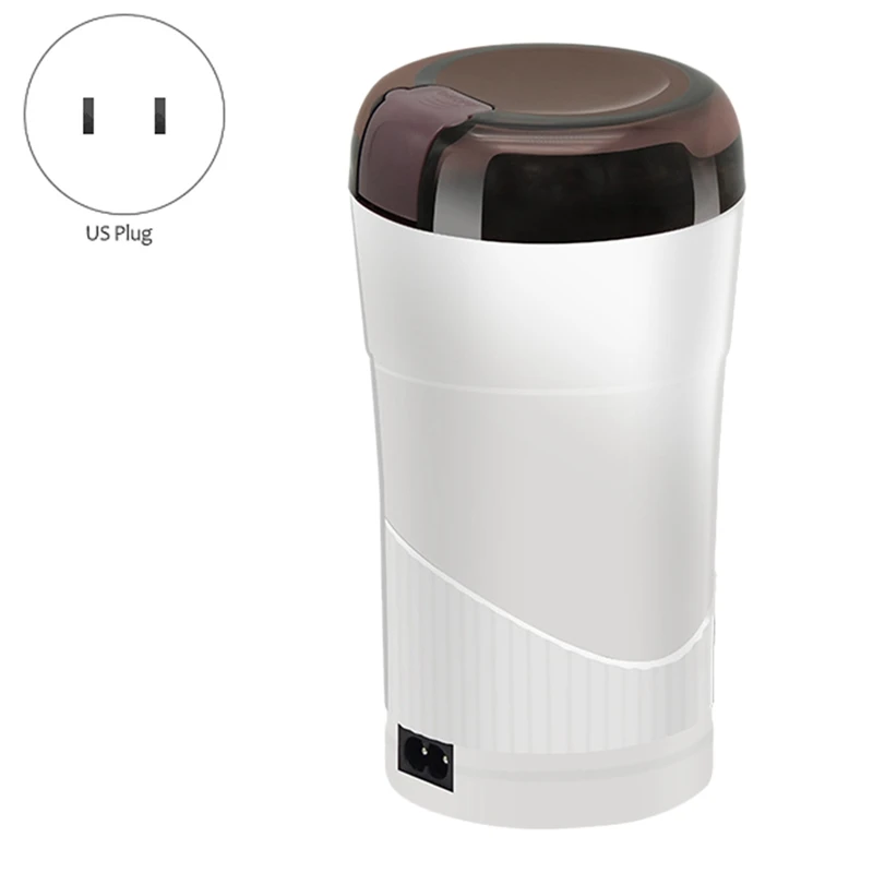 Elektryczny młynek do kawy waniliowej, wielofunkcyjny młynek do ziarna kawy orzechów ziarna orzeszków ziemnych (wtyczka)