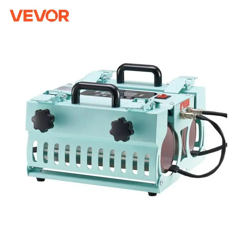 VEVOR Tumbler Heat Press Machine 2 Station Heaters 11-30oz Mug Press Tumbler Press for Sublimation Tumblers Cups and Mug 19.6lbs