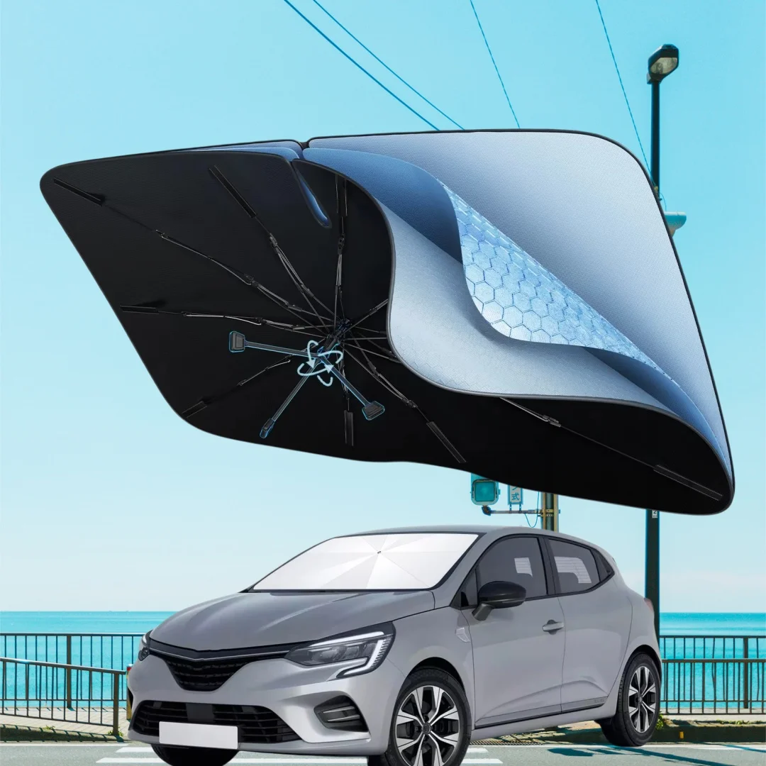 

Car Windshield Sunshades for Renault Clio 4 2013-2019 Front Window Sunscreen Parasol Renault Clio 4 2019 Accessories