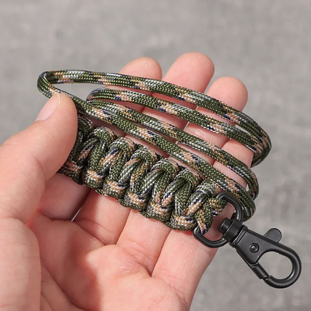 7 Core Umbrella Rope Braided Key Chain Rope Outdoor Survival Necklace Cell Phone Digital Camera Lanyard
