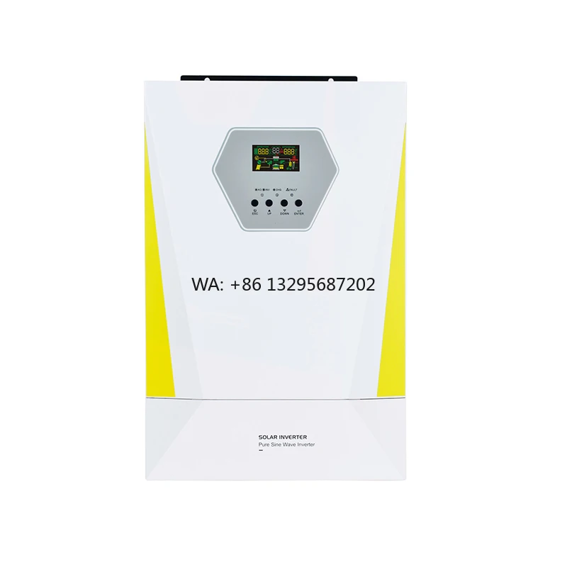 

High Frequency Solar Inverter 48v 6.2kw Power Inverter Hybrid Solar Inverter