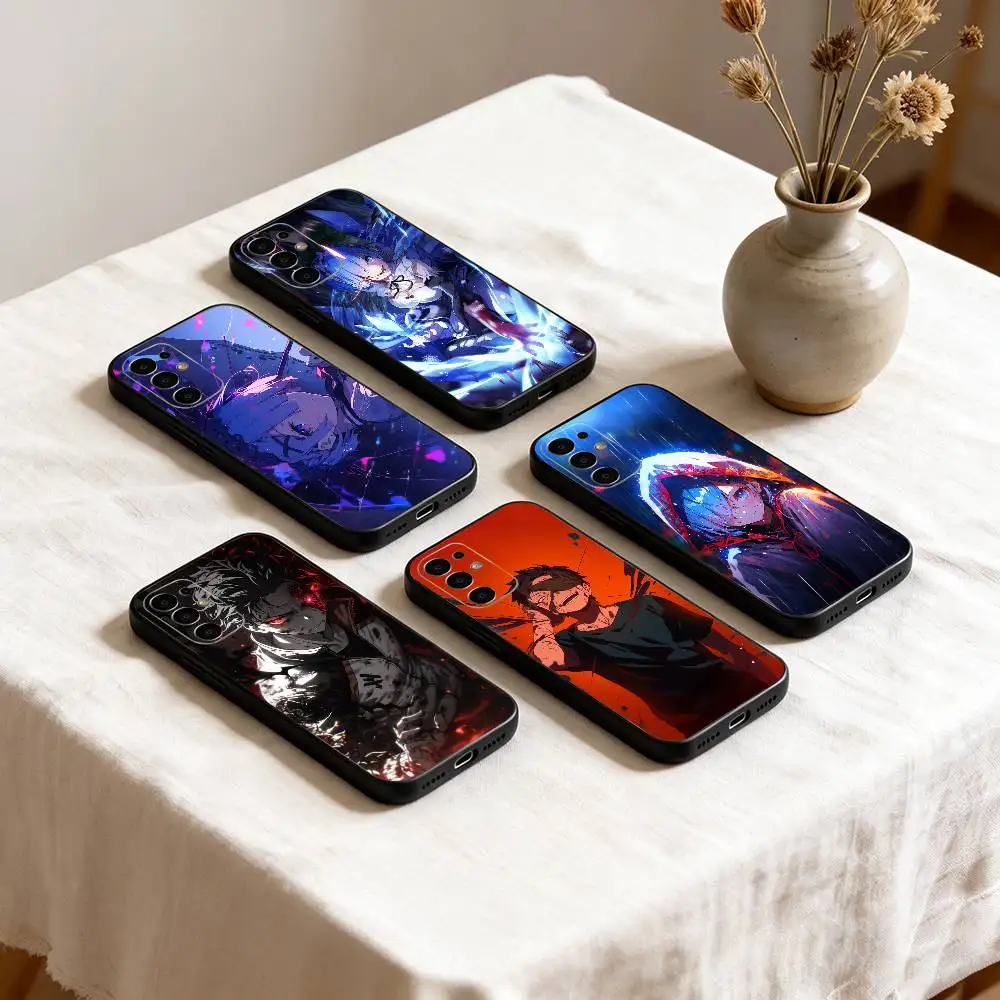 Zero Natsuki Subaru REM  Phone Case For Samsung S25,S24,S21,S22,S23,S30,Ultra,S20,Plus,Fe,Lite,Note,10,Black Cover