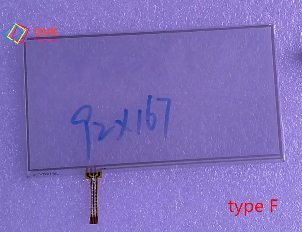 Nouvel écran tactile p/n hh TPA7.1, GPS, verre résistif, réparation de panneau, pièces de rechange