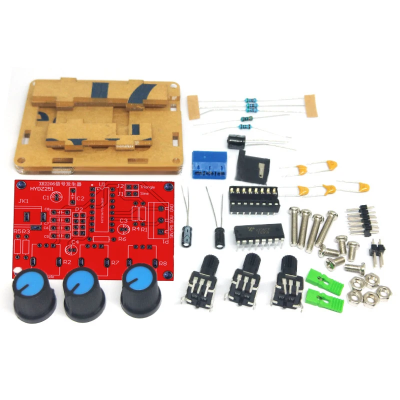 Hoge precisie signaalgenerator DIY Kit Frequentiebereik Instelbaar frequentiegereedschap