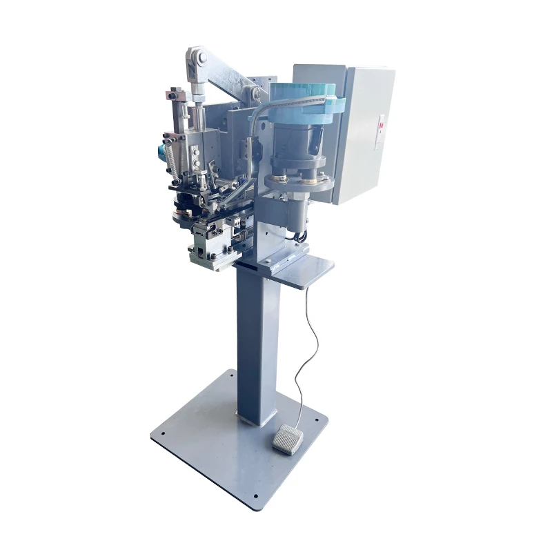 New JZ-989NS-1 High-Accuracy Automatic Metal Snap Button Riveting Machine for Electrode Patches&Physical Therapy Products