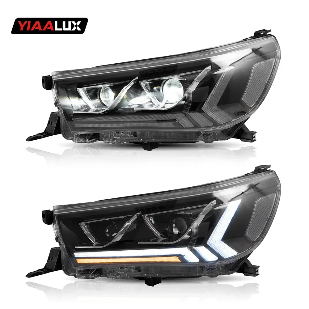 Vland High Quality Auto Headllamp Pickup Truck LED Headlight FOR TOYOTA HILUX Vigo 2016 2017 2018 2019