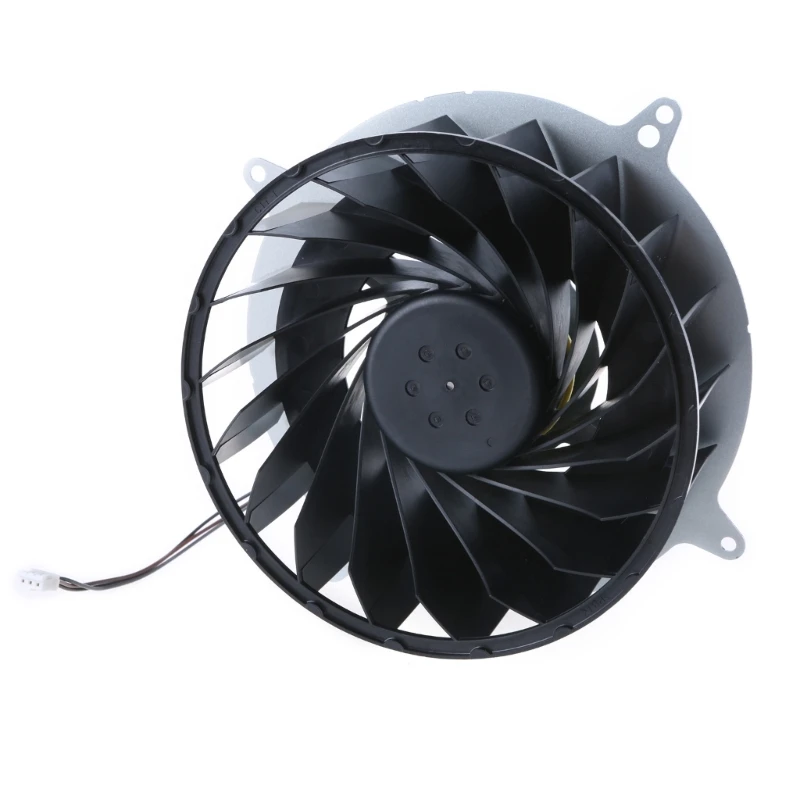 18 Slot Metal Game Cooling Fan for Slim Gaming Console Enhancer Component Unisex