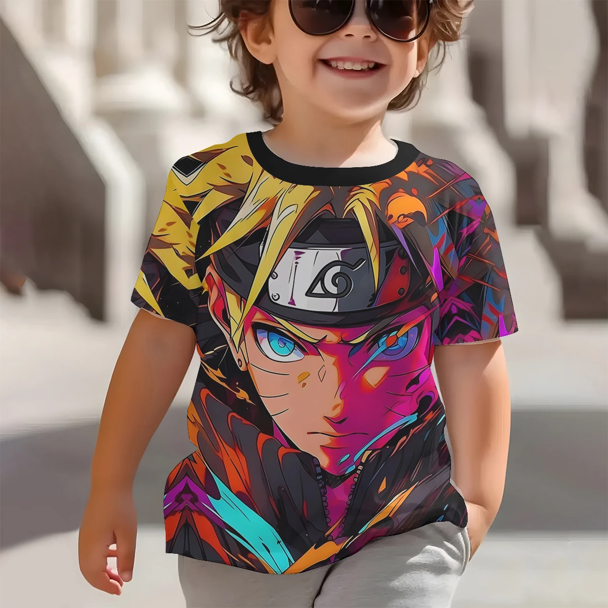 3D Print Anime N-N-Narutos Baby Clothing 5 to 14 Years Male Outdoor Clothes for Children Boy Girl Child T-Shirt Top Shirts