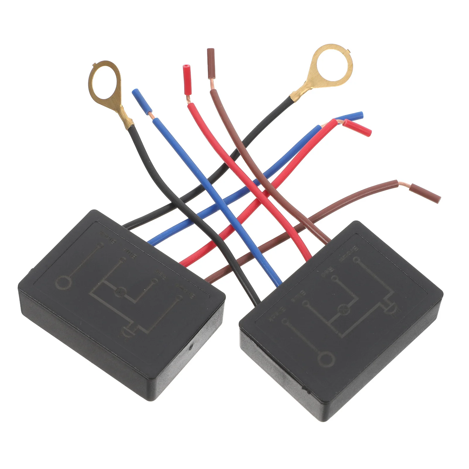 

2pcs Touch Light Control Module For Table Lamp Black Durable Replacement Dimmer Switch Compatible With Dimmable Led Bulbs Touch