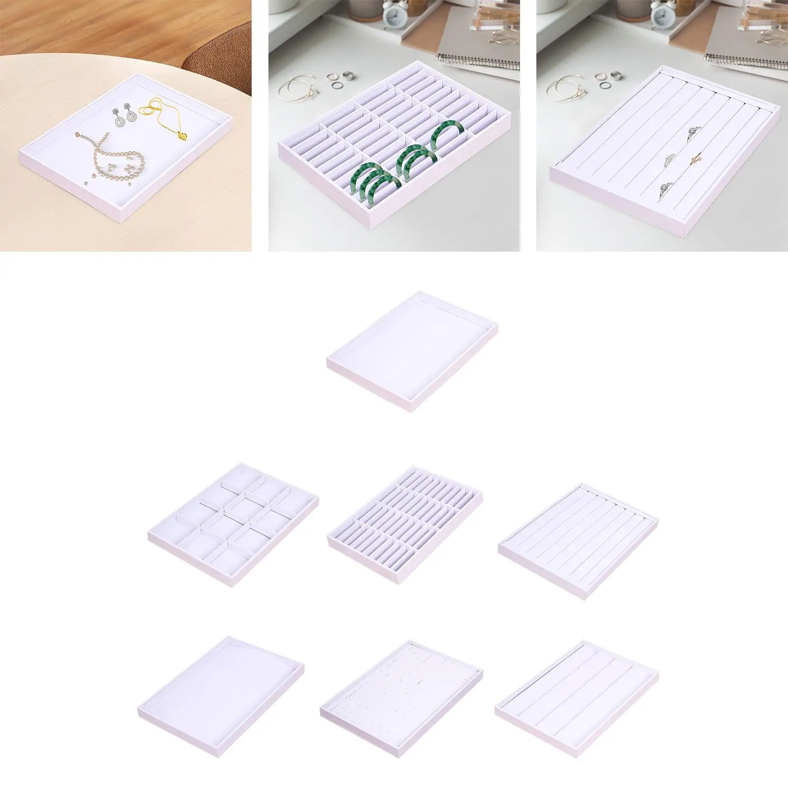 Jewelry Tray Drawer Inserts Jewelry Storage Tray for Dresser